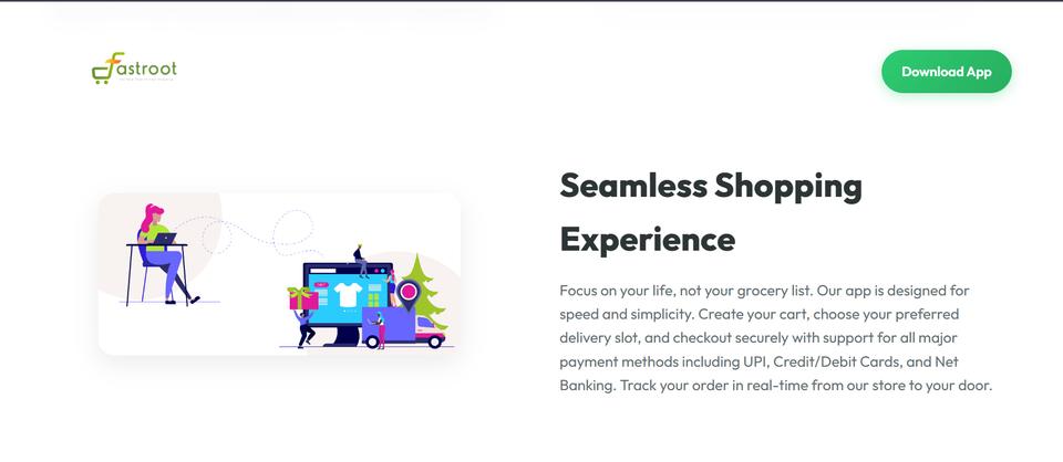 Fastroot — seamless shopping experience